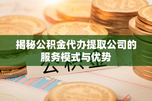 梅县揭秘公积金代办提取公司的服务模式与优势