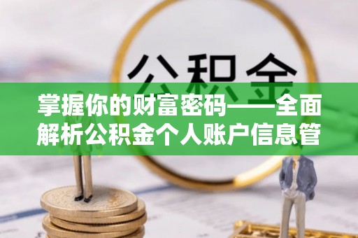 梅县掌握你的财富密码——全面解析公积金个人账户信息管理与优化
