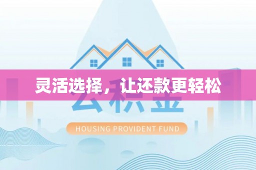 梅县灵活选择，让还款更轻松
