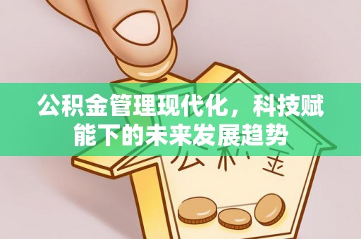 梅县公积金管理现代化，科技赋能下的未来发展趋势