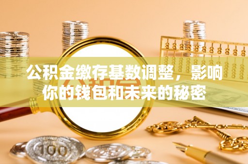梅县公积金缴存基数调整，影响你的钱包和未来的秘密
