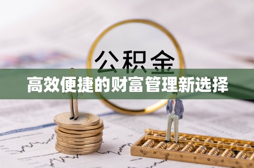 梅县高效便捷的财富管理新选择